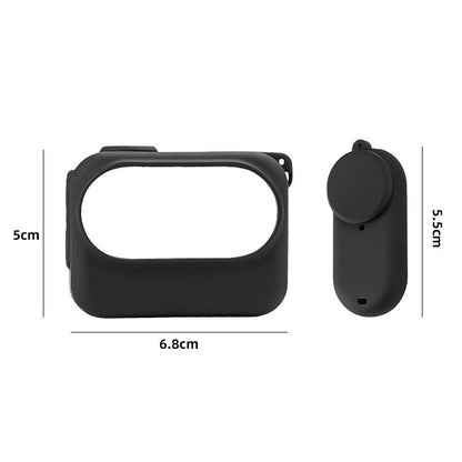 Insta360 Go 3 Silicone Case with Lens Cap and Strap - White