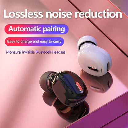 Mini In-ear Unilateral Bluetooth Earphone - X9 Wireless 5.0 - White