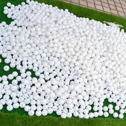 10-Piece Indoor Golf Exercise Hollow Balls - Available - White