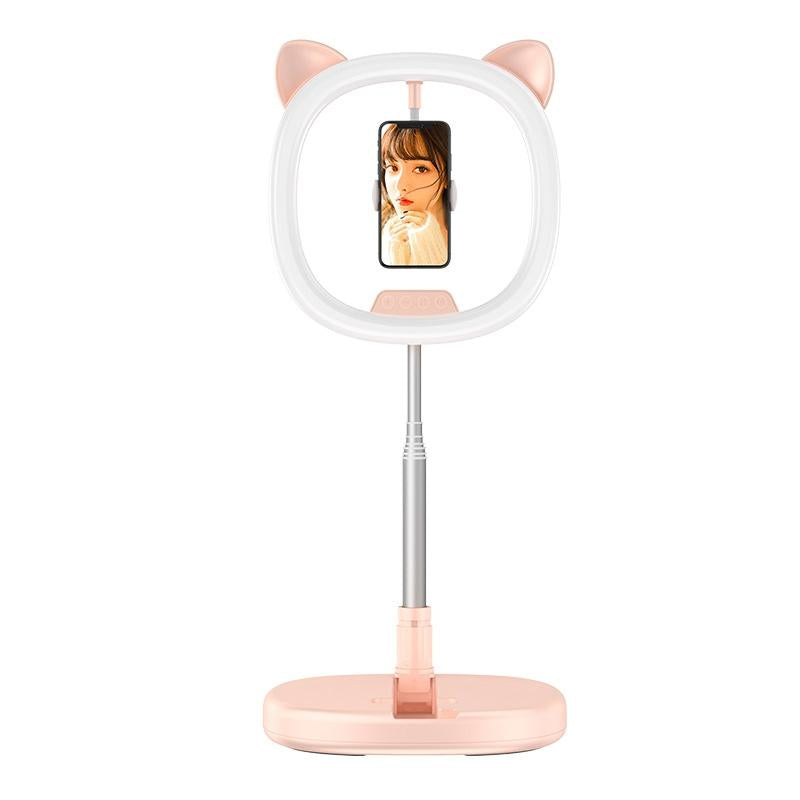 Beauty Eye Care Filling Light Holder for Live Streaming - White