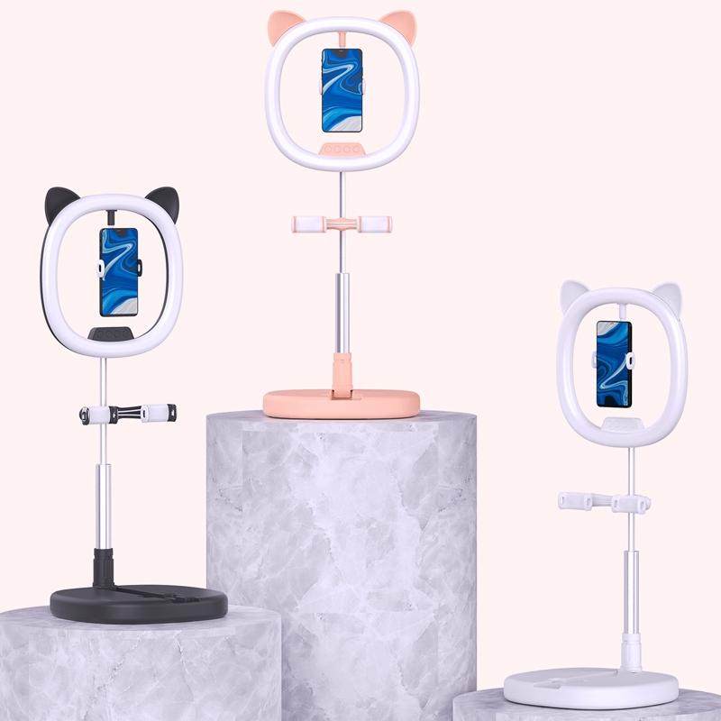 Beauty Eye Care Filling Light Holder for Live Streaming - White