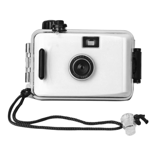 Waterproof Retro Film Camera For Kids - Mini Point-And-Shoot 5M - Black White