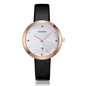 Waterproof Steel Band Quartz Watch - Fashion Life - Black White