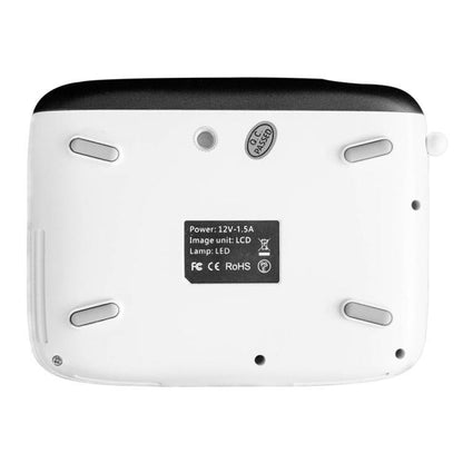 Portable Mini Led Projector For Home Theater - Av / Sd / Hdmi - Yellow White
