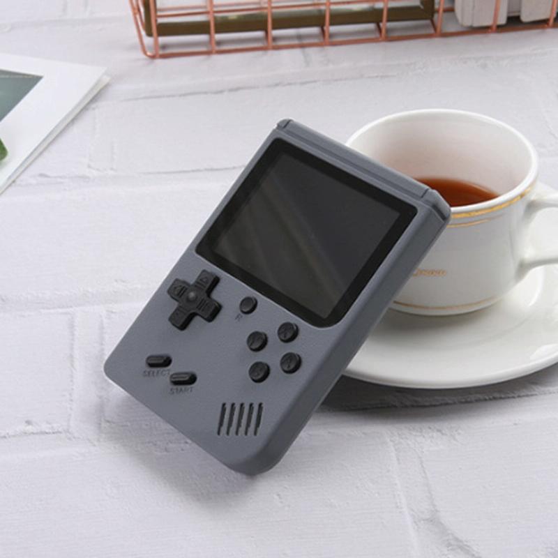 Retro Mini Handheld Game Console - 3.0 Inch 800 Games Av Output - Yellow