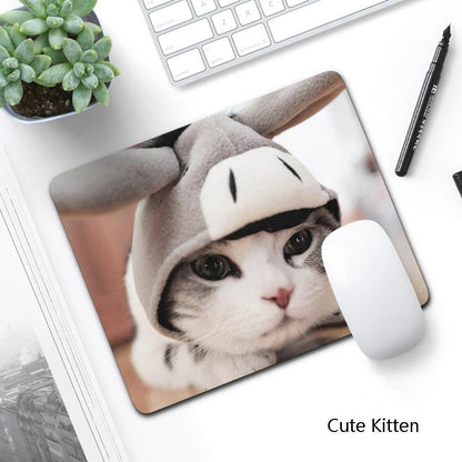 6 Piece Non Slip Mouse Pad Set 21 X 26Cm Thick Rubber Anti Skid Durable - Dumbo