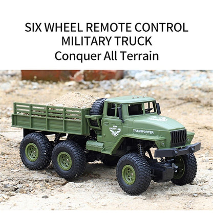 2.4ghz 4ch Remote Control Dongfeng 7 Six-wheeled Armor Truck Toy - Yellow