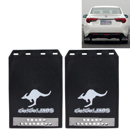 Premium Heavy Duty Molded Splash Front And Rear Mud Flaps Fender Guard Medium Size Random Pattern Delivery - Yellow