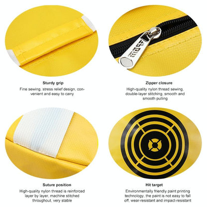 Versatile Golf Impact Trainer - Waterproof 26X44Cm - Yellow