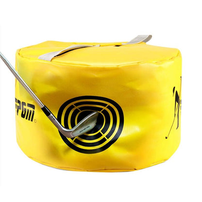 Versatile Golf Impact Trainer - Waterproof 26X44Cm - Yellow