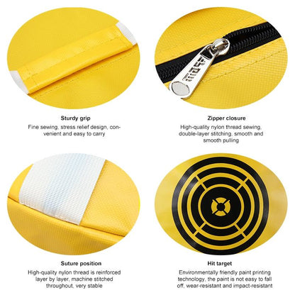 Versatile Golf Impact Trainer - Waterproof 26X44Cm - Yellow