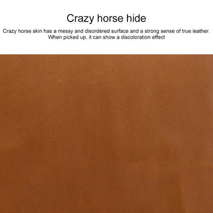 Premium Leather Business Laptop / Tablet Zipper Bag - Universal Fit - Brown