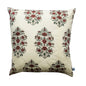 1x Kolka Cotton Gulbahar Quilted Euro Sham Superior Quality High Durable - Ruby