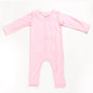 Ponchik Babies + Kids - Magnetic Bamboo Body Suit - Love - 0-3m