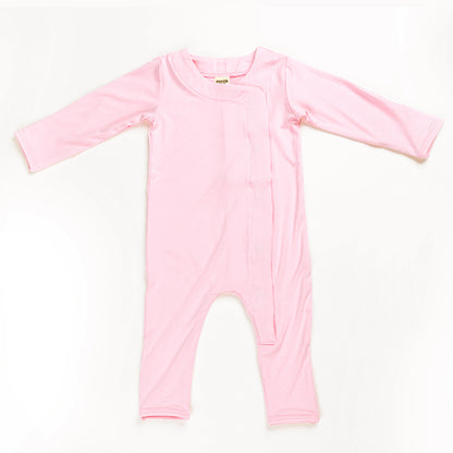 Ponchik Babies + Kids - Magnetic Bamboo Body Suit - Love - 0-3m