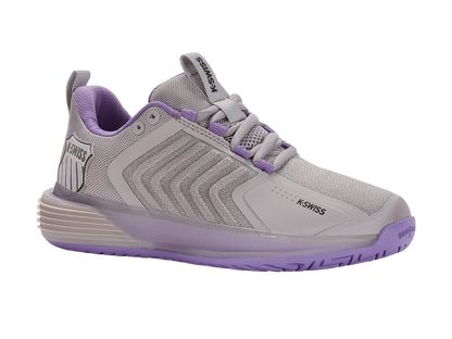 K-Swiss Ultrashot 3 Womens Tennis Shoes Runners Sneakers in Purple Rain - US 8.5