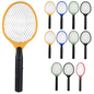12x BUG ZAPPER RACKET Fly Mosquito Pest Swatter Net Racquet Electric Insect Killer