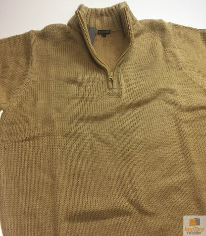 Mens Knit Jumper Pullover Sweater Knitted Casual Stretch Warm Winter  - 4 Button Mulberry 94 (KW16) - M