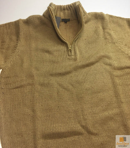 Mens Knit Jumper Pullover Sweater Knitted Casual Stretch Warm Winter  - 4 Button Mulberry 94 (KW16) - M