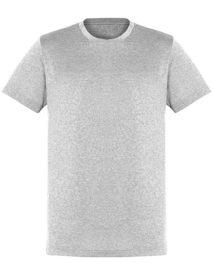Plain T-Shirt 100% COTTON Basic Blank Tee Mens Ladies Casual BULK Adults - Grey Marle - XL