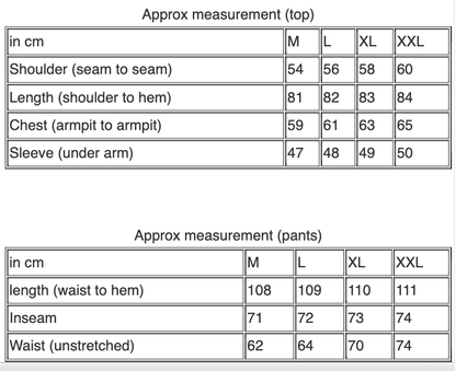 Mens Cotton Pajamas Pyjamas PJs Long Sleeve Shirt Tops + Pants Set Sleepwear - White/Brown - S