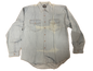 Denim Long Sleeve Jean Shirt Buttoned Front Casual Soft Top 100% COTTON - XL