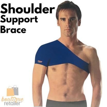 SHOULDER SUPPORT BRACE Back Posture Belt Pain Heat Compression Relief Strap