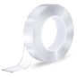 Double-Sided Nano Mounting Tape Traceless Clear Adhesive Invisible Gel 2M x 20mm