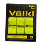 Volkl Super Perf Over Grip Neon Yellow Overgrip Tennis Squash Badminton - 3 Pack