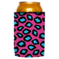 Pink Leopard Print Stubby Cooler - Standard