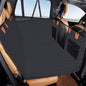 Black PawfectFriend Hard Bottom Car Back Seat Extender & Hammock for Dogs – 63x132cm Waterproof, Heavy-Duty Pet Seat Protector