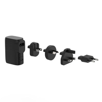 Belkin BoostCharge Hybrid  Wall Charger 25W + Power Bank 5K with Travel Adapter Kit