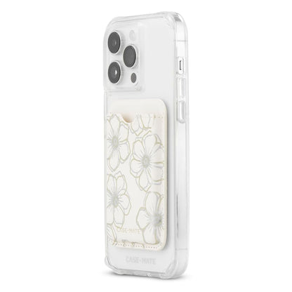 Case-Mate Magnetic Card Holder For MagSafe - Floral Gems