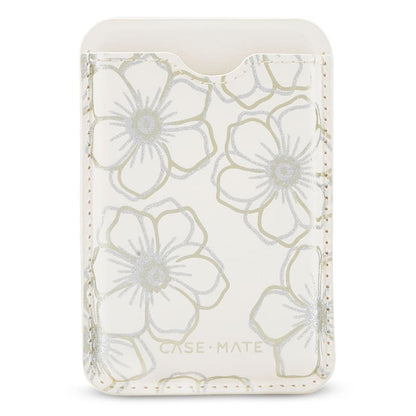 Case-Mate Magnetic Card Holder For MagSafe - Floral Gems