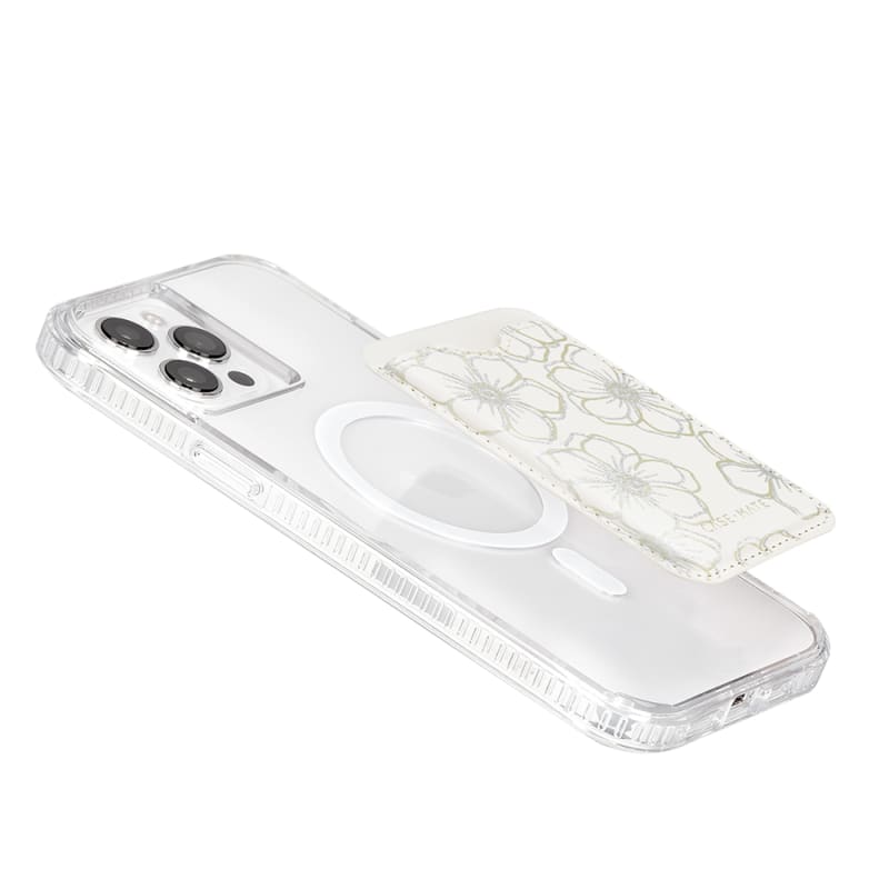 Case-Mate Magnetic Card Holder For MagSafe - Floral Gems