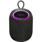 EFM Austin Mini Bluetooth Speaker with LED Colour Glow - Charcoal Black