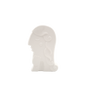 Soie White Ceramic Vase