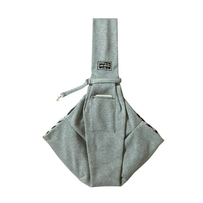 gery Pet Carrier Sling Bag for Small Dogs and Cats - Up to 15kg