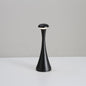 Black Modern Minimalist LED Mushroom Lamp - Touch Control Rechargeable Night Light