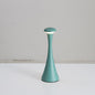 Green Modern Minimalist LED Mushroom Lamp - Touch Control Rechargeable Night Light
