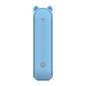 Blue Portable Foldable Mini Fan with USB Power Bank
