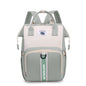 Green New Large Capacity Mommy Bag – Portable and Lightweight Multi-Function Diaper Backpack, Stylish Baby and Mom Storage Bag