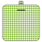 Thickened Waterproof Picnic Blanket - Portable Outdoor Beach Mat for Camping and Hiking 150*200cm(Green Plaid)