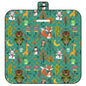 Thickened Waterproof Picnic Blanket - Portable Outdoor Beach Mat for Camping and Hiking 150*200cm(Green Forest)