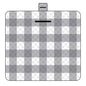 Thickened Waterproof Picnic Blanket - Portable Outdoor Beach Mat for Camping and Hiking 150*200cm(Gray plaid)