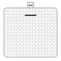 Thickened Waterproof Picnic Blanket - Portable Outdoor Beach Mat for Camping and Hiking 150*200cm(White plaid)