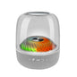 LP90 White 360° Bluetooth Home Theater Speaker - LED Light Effect, 120W Surround Sound