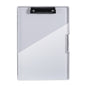 Light Gray A4 Plastic Document Storage Clipboard - Portable and Durable