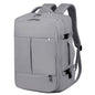 Gray Capacity Travel Backpack with USB Charging Port - Gray