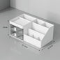 White Drawer-Style Cosmetic Organizer – Multifunctional Jewelry Storage Box for Desk - Minimalist Desk Organizer for Students